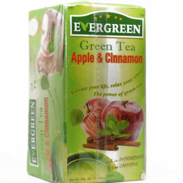 Evergreen Green Tea with Apple & Cinnamon